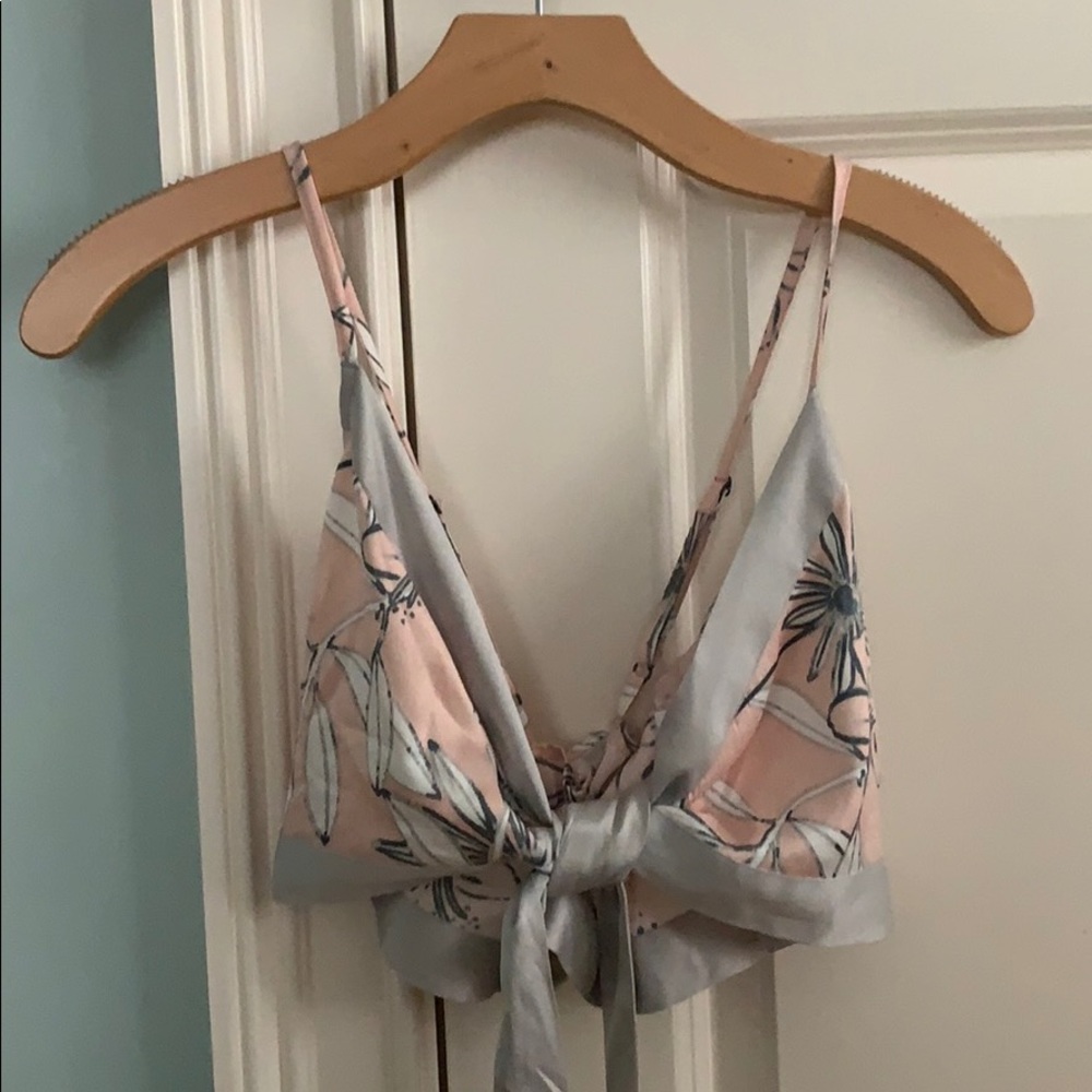 Silk summer top